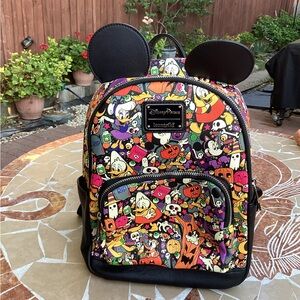 Halloween Disney loungefly backpack
